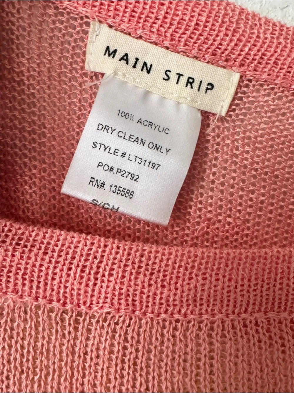 Main Strip Pastel Multicolor Striped Scoop Neck Sweater